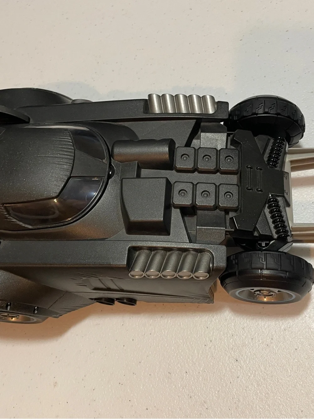 Black Bat-Inspired Push Car for Kids - Toy Vehicle